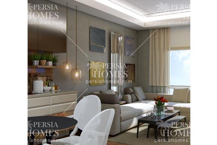 فروش آپارتمان شیک بی اوغلو استانبول اتاق خواب سالن پذیرایی