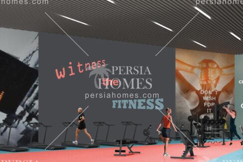 خرید خانه های مهندسی ساز در مرکز زیتون بورنو استانبول جهت گرفتن تابعیت ترکیه سالن ورزش