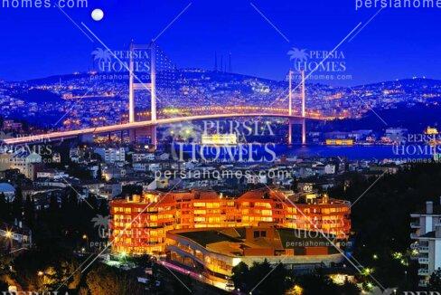 خرید خانه در بشیکتاش استانبول چشم انداز پل بغاز