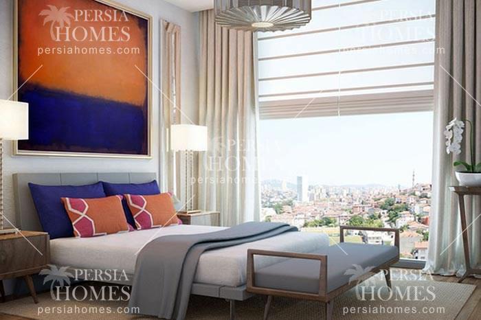 فروش آپارتمان در بلندترین برج مسکونی استانبول اتاق خواب سه