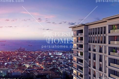فروش آپارتمان های نو و لوکس در منطقه زیتون بورنو چشم انداز دریا
