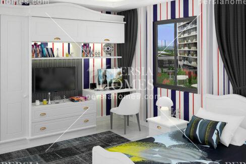 خرید آپارتمان با قیمت مناسب و گارانتی اجاره در اسن یورت استانبول اتاق