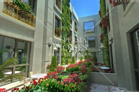 خرید آپارتمان با قیمت مناسب در اسن یورت استانبول محوطه
