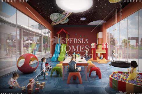 خرید آپارتمان های فروشی در سلطان بیگی استانبول زمین بازی کودک