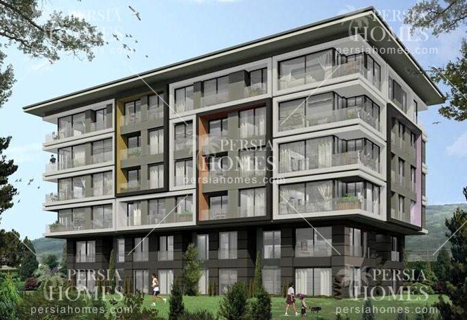 خرید آپارتمان نوساز سارییر با دسترسی به مرکز شهر نمای ساختمان