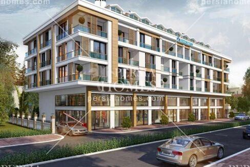 فروش اقساطی آپارتمان در اسن یورت استانبول با تضمین اجاره نمای ساختمان