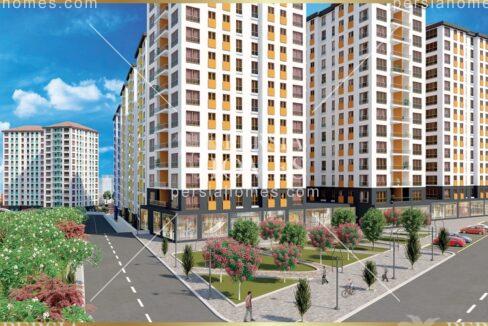 خرید آپارتمان در باجیلار استانبول نمای ساختمان