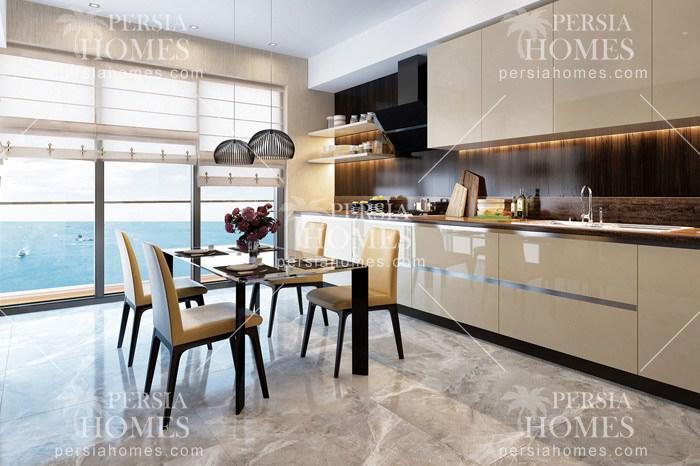 خرید خانه نوساز باکر کوی در بهترین منطقه استانبول آشپزخانه