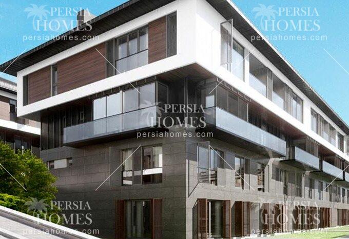 فروش منزل در مجموعه فول امکانات منطقه بیلیک دوزو استانبول نمای کلی
