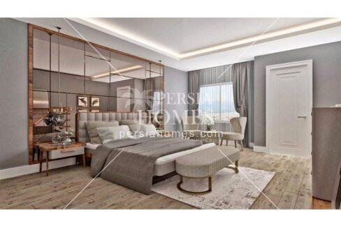 آپارتمان های فروشی نوساز از سازنده خوش نام در بیلیک دوزو استانبول اتاق مستر