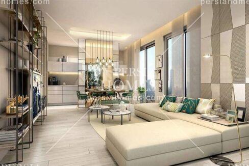 املاک مسکونی برای فروش در عمرانیه استانبول همراه با تسهیلات ویژه سالن پذیرایی