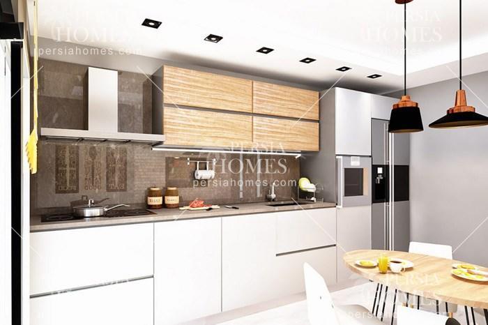 آپارتمان های فروشی نوساز از سازنده خوش نام در بیلیک دوزو استانبول آشپزخانه