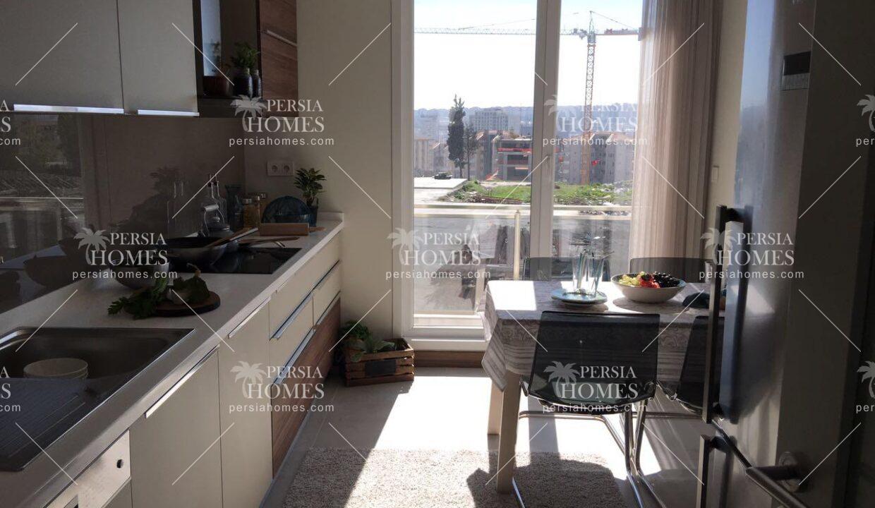خرید املاک در مجموعه ای بزرگ با وام در اسن یورت استانبول آشپزخانه