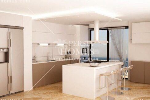 خرید آپارتمان با دسترسی آسان به اتوبان در بیلیک دوزو استانبول آشپزخانه