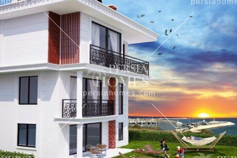 خرید آپارتمان با دسترسی آسان به اتوبان در بیلیک دوزو استانبول نمای ساختمان