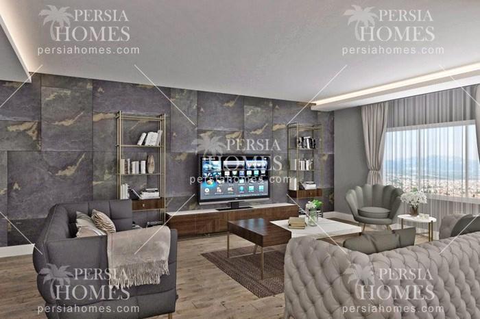 آپارتمان های فروشی نوساز از سازنده خوش نام در بیلیک دوزو استانبول سالن 2