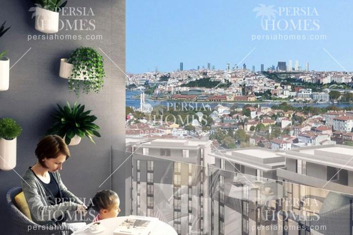 خرید آپارتمان جهت اخذ پاسپورت در ایوپ استانبول تراس