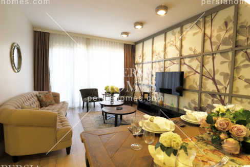 کوچوک چکمجه استانبول ترکیه منطقه ای امن برای سرمایه گذاری و خرید آپارتمان سالن4