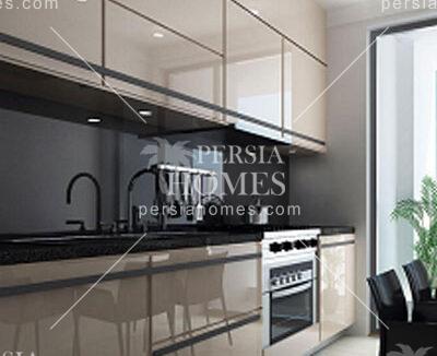 خرید آپارتمان مسکونی در بیلیک دوزو استانبول جهت سرمایه گذاری آشپزخانه