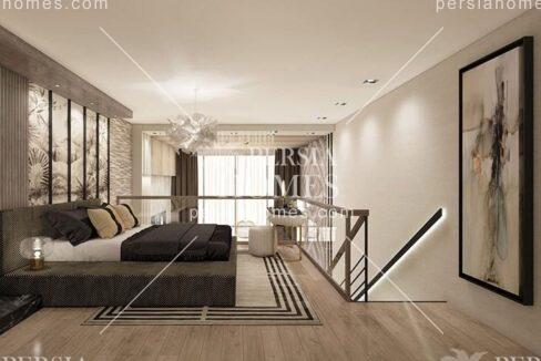 خرید آپارتمان در منطقه آرام ساحلی دریای مرمره بیلیک دوزو استانبول اتاق خواب 1