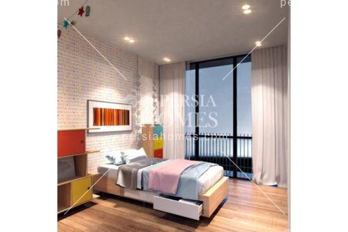خرید آپارتمان با اصول شهرسازی در کاییت هانه استانبول نمای کلی اتاق خواب 1