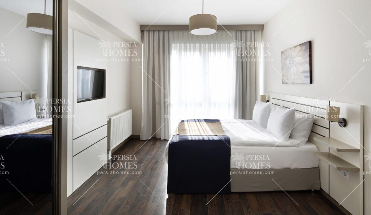 خرید آپارتمان های فروشی با اشیا آماده تحویل در باجیلار استانبول ترکیه اتاق خواب