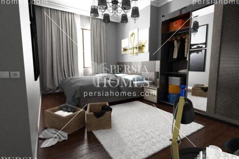 آپارتمان های فروشی با رویکرد اقتصاد خانواده در توزلا استانبول اتاق خواب