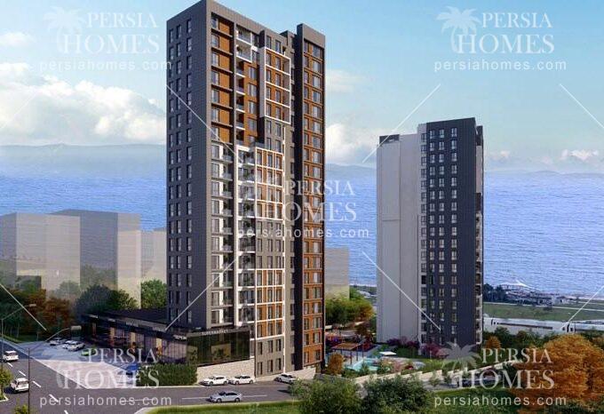 خرید آپارتمان های مدرن در منطقه ساحلی پندیک استانبول نما