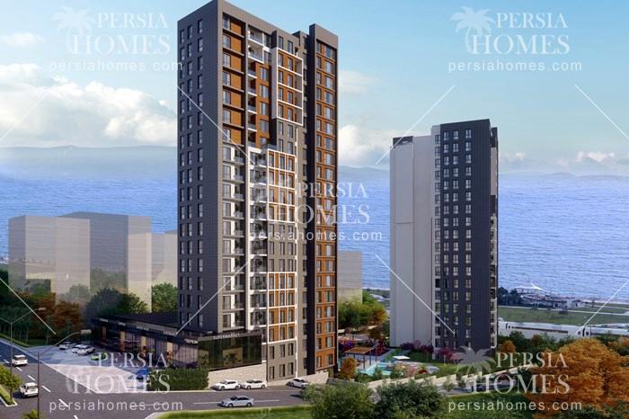 خرید آپارتمان های مدرن در منطقه ساحلی پندیک استانبول