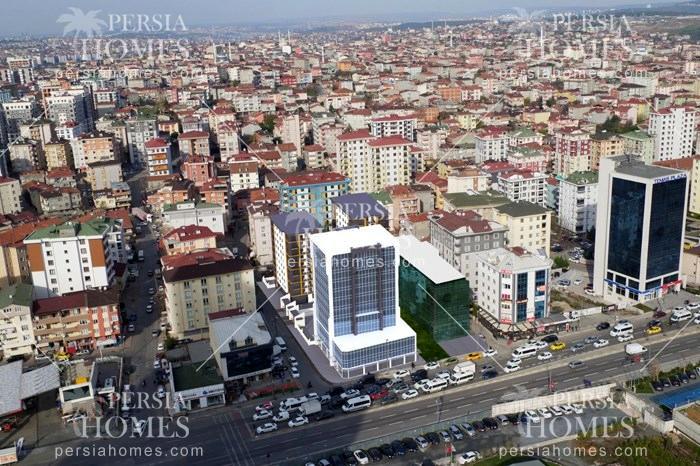 آپارتمان های مسکونی تجاری با موقعیت مرکزی در عمرانیه استانبول موقعیت 1