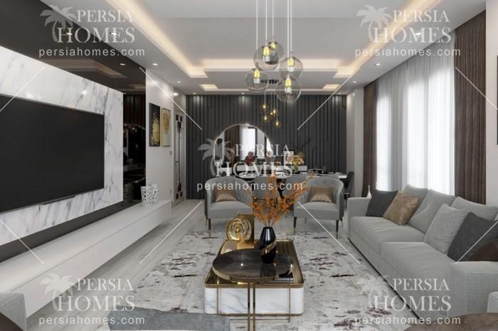 فروش آپارتمان های جادار مناسب خانواده در بیلیک دوزو استانبول سالن 1