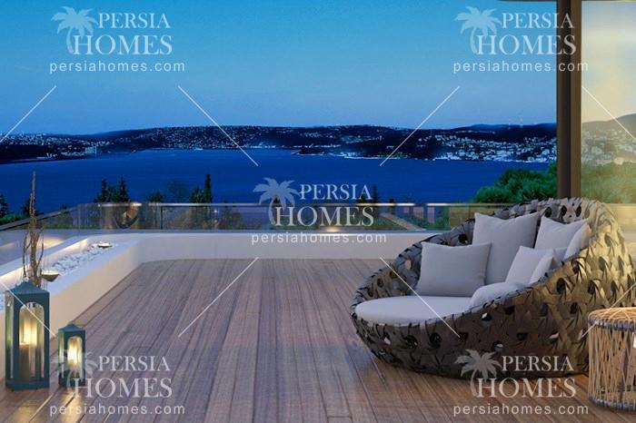 خرید آپارتمان از مجموعه ای با امکانات خاص و چشم انداز دریا در بیکوز استانبول چشم انداز 1
