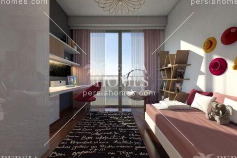فروش آپارتمان خوش نقشه و نورگیر در ایوپ استانبول اتاق خواب