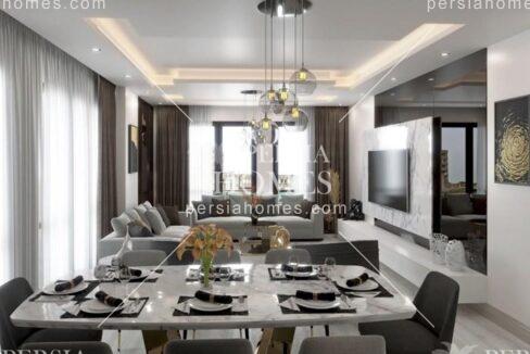 فروش آپارتمان های جادار مناسب خانواده در بیلیک دوزو استانبول سالن 2