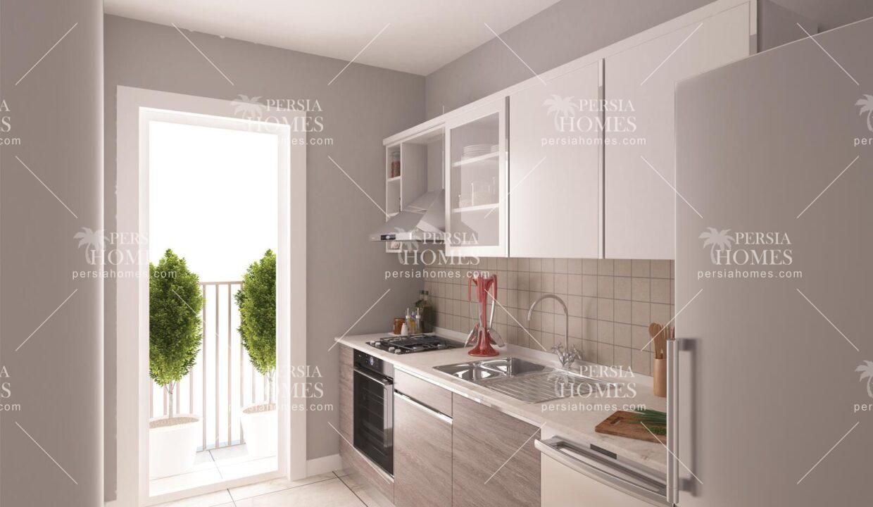 اقساط بلند مدت برای خرید آپارتمان در کاییت هانه استانبول آشپزخانه
