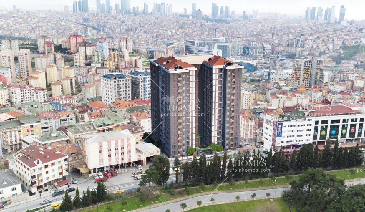 اقساط بلند مدت برای خرید آپارتمان در کاییت هانه استانبول موقعیت
