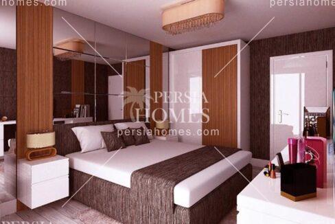 خرید آپارتمان اداری و تجاری با مواد و مصالح درجه یک در باجیلار استانبول اتاق مستر