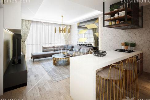 خرید آپارتمان های فروشی با محوریت تحول شهری در کاییت هانه استانبول سالن