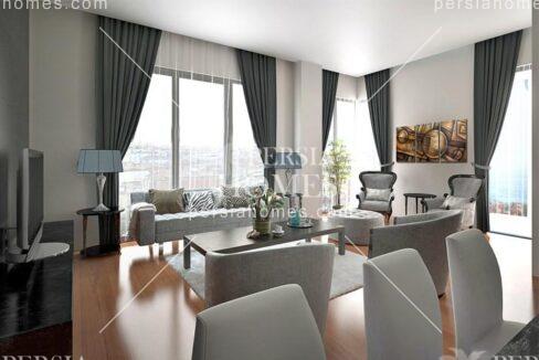 خرید آپارتمان های فروشی با کیفیت و محصولات برند در کاییت هانه استانبول سالن 2