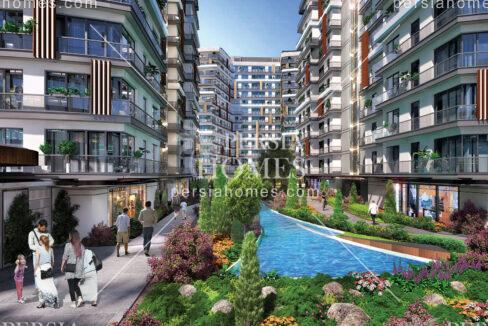 خرید آپارتمان های فروشی با محوریت تحول شهری در کاییت هانه استانبول محوطه 2