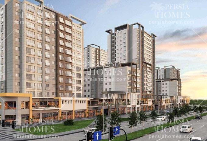 خرید آپارتمان مسکونی تجاری با دسترسی به بزرگراه در باشاک شهیر استانبول نما