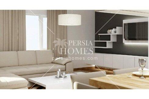 خرید آپارتمان با دسترسی آسان به امکانات رفاهی در توزلا استانبول سالن پذیرایی 2