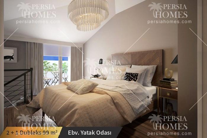 خرید منزل آپارتمانی فروشی با خدمات گسترده در بشیکتاش استانبول اتاق خواب دوبلکس