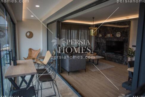 فروش خانه های آپارتمانی بزرگ با امکانات مناسب خانواده ها در سارییر استانبول سالن