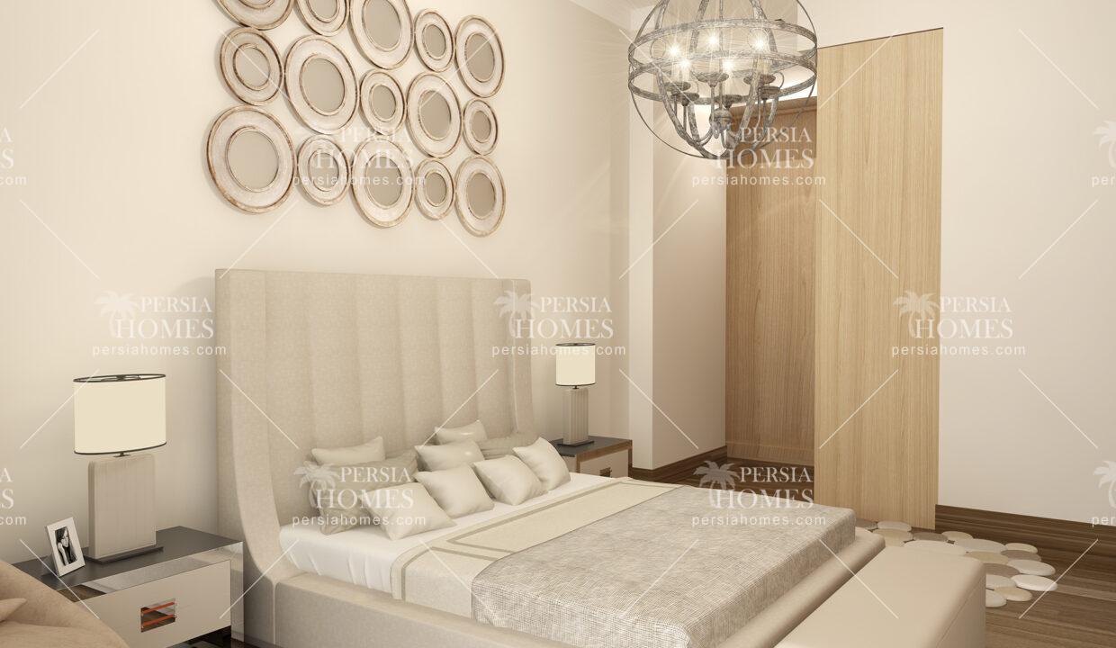 خرید آپارتمان لوکس با معماری حرفه ای در پندیک استانبول اتاق خواب