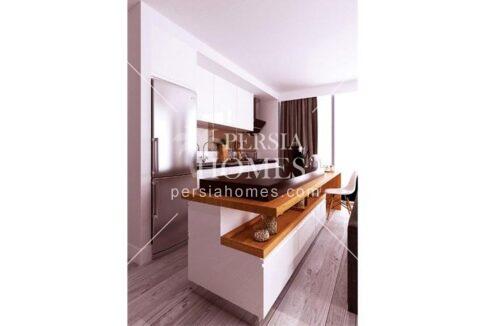 خرید آپارتمان اداری و تجاری با مواد و مصالح درجه یک در باجیلار استانبول آشپزخانه 3
