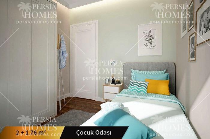 خرید منزل آپارتمانی فروشی با خدمات گسترده در بشیکتاش استانبول اتاق خواب 3