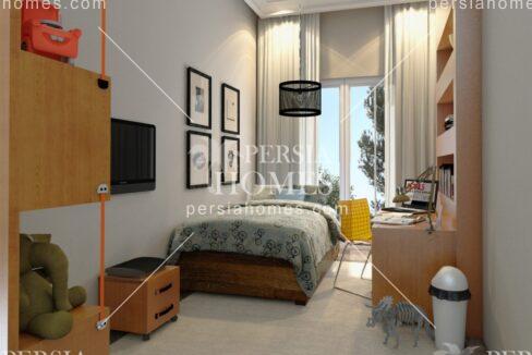 آپارتمان های فروشی با دید پانوراما به دریا بویوک چکمجه استانبول اتاق خواب 3