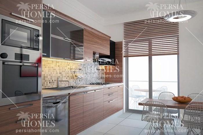 خرید آپارتمان خانوادگی با ارز دیجیتال در سیلیوری استانبول آشپزخانه