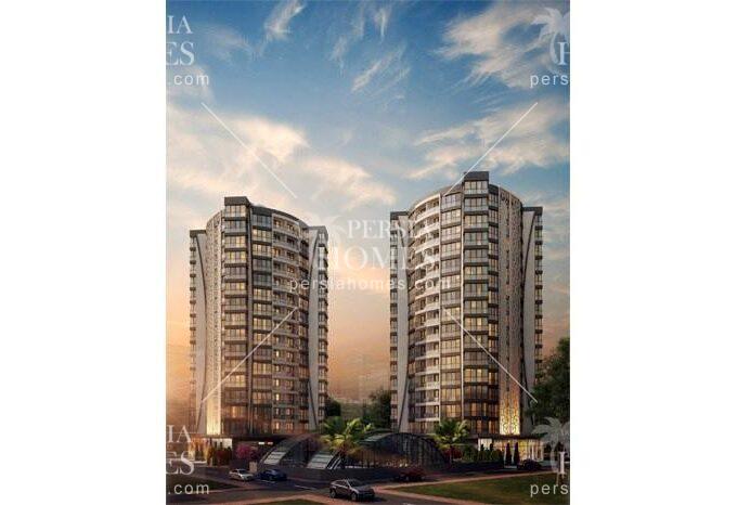خرید آپارتمان مسکونی و تجاری مجهز به سیستم مدیریت هوشمند در کارتال استانبول نمای ساختمان 2